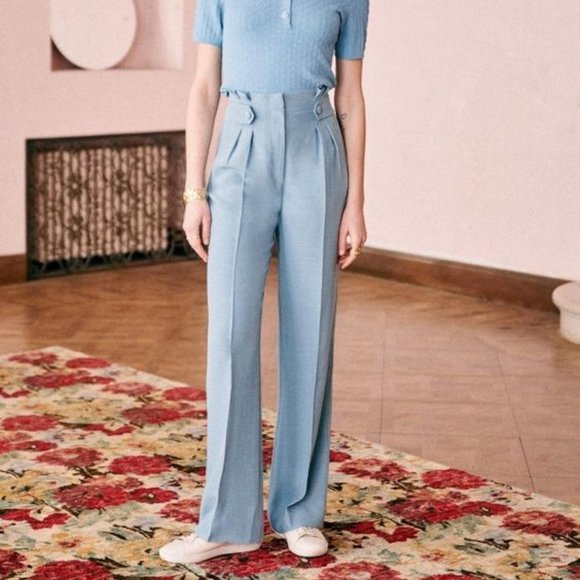 Sezane | Pants & Jumpsuits | Sezane Armando Trousers | Poshmark